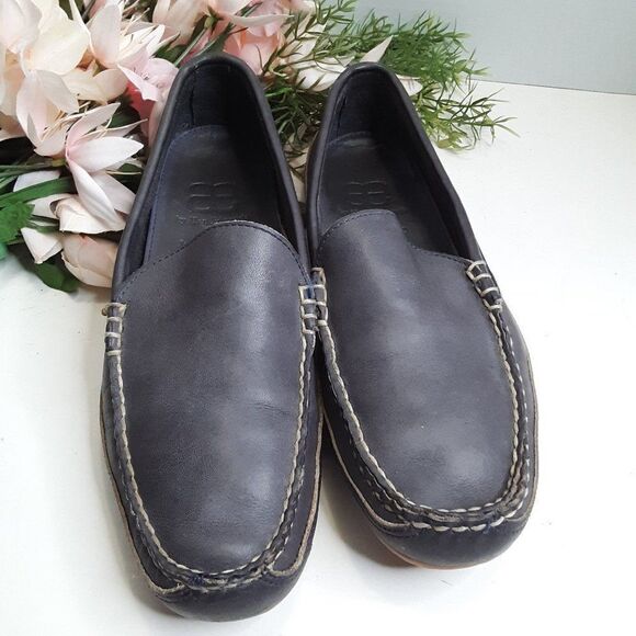 Allen Edmonds Interstate Men\'s size 9D Grey Leather Loafer Shoes main image 13